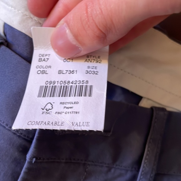 J crew light blue chinos never worn with tag on it size 30x32 skinny - Picture 4 of 4